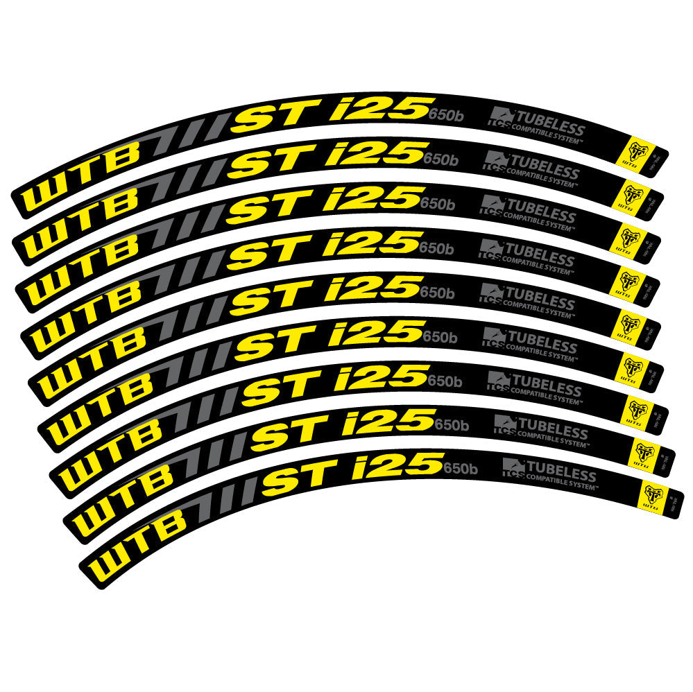 Autocollant WTB ST i25, Roues VTT 29, Autocollant Vélo vinyle