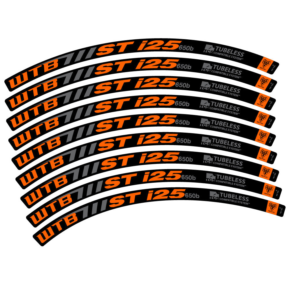 Autocollant WTB ST i25, Roues VTT 29, Autocollant Vélo vinyle