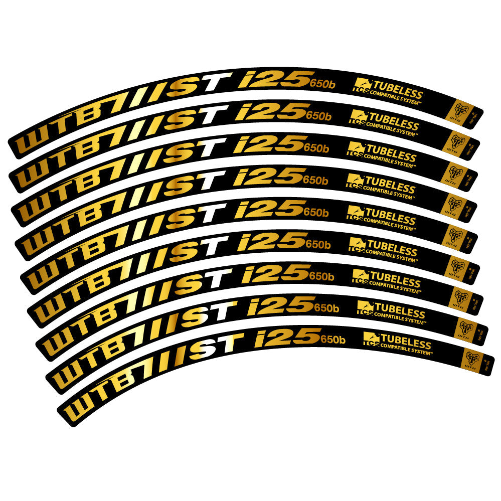 Autocollant WTB ST i25, Roues VTT 29, Autocollant Vélo vinyle