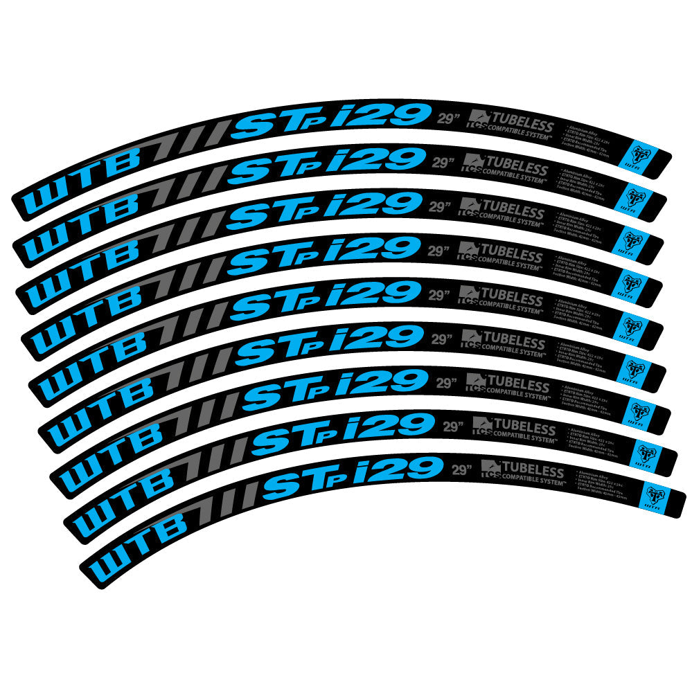Autocollant WTB ST i29, Roues VTT 29, Autocollant Vélo vinyle