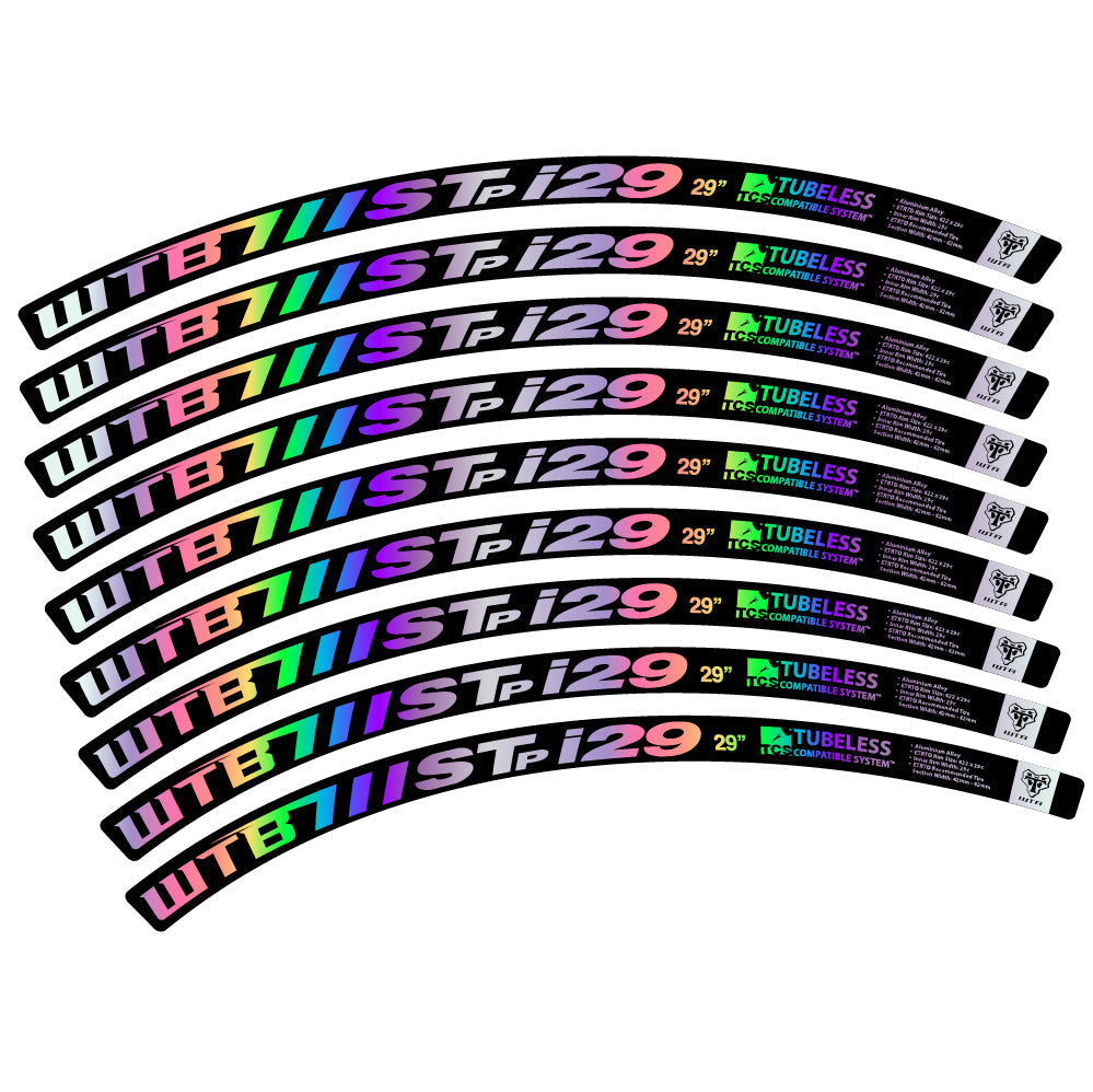 Autocollant WTB ST i29, Roues VTT 29, Autocollant Vélo vinyle