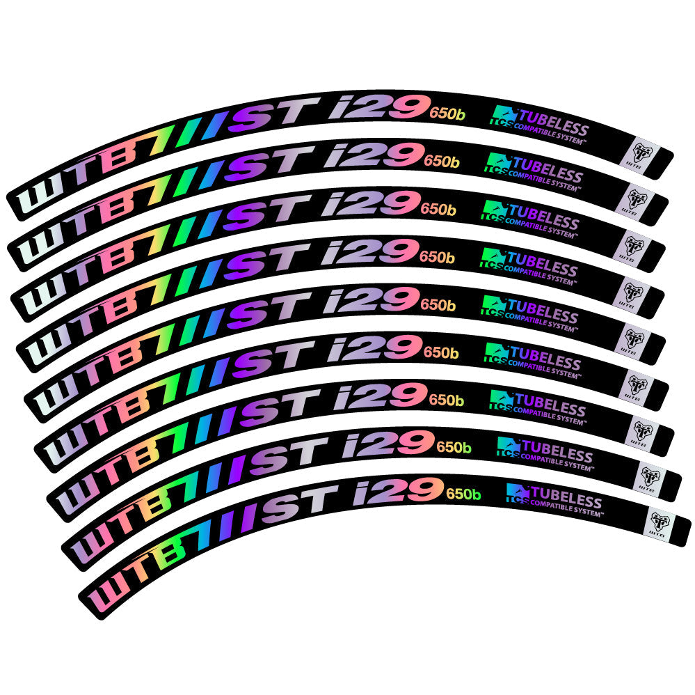 Autocollant WTB ST i29, Roues VTT 27.5, Autocollant Vélo vinyle