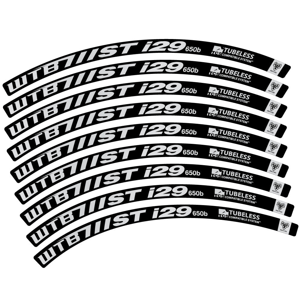 Autocollant WTB ST i29, Roues VTT 27.5, Autocollant Vélo vinyle