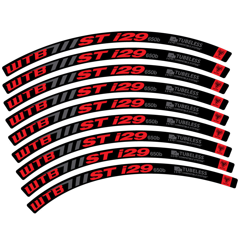 Autocollant WTB ST i29, Roues VTT 27.5, Autocollant Vélo vinyle