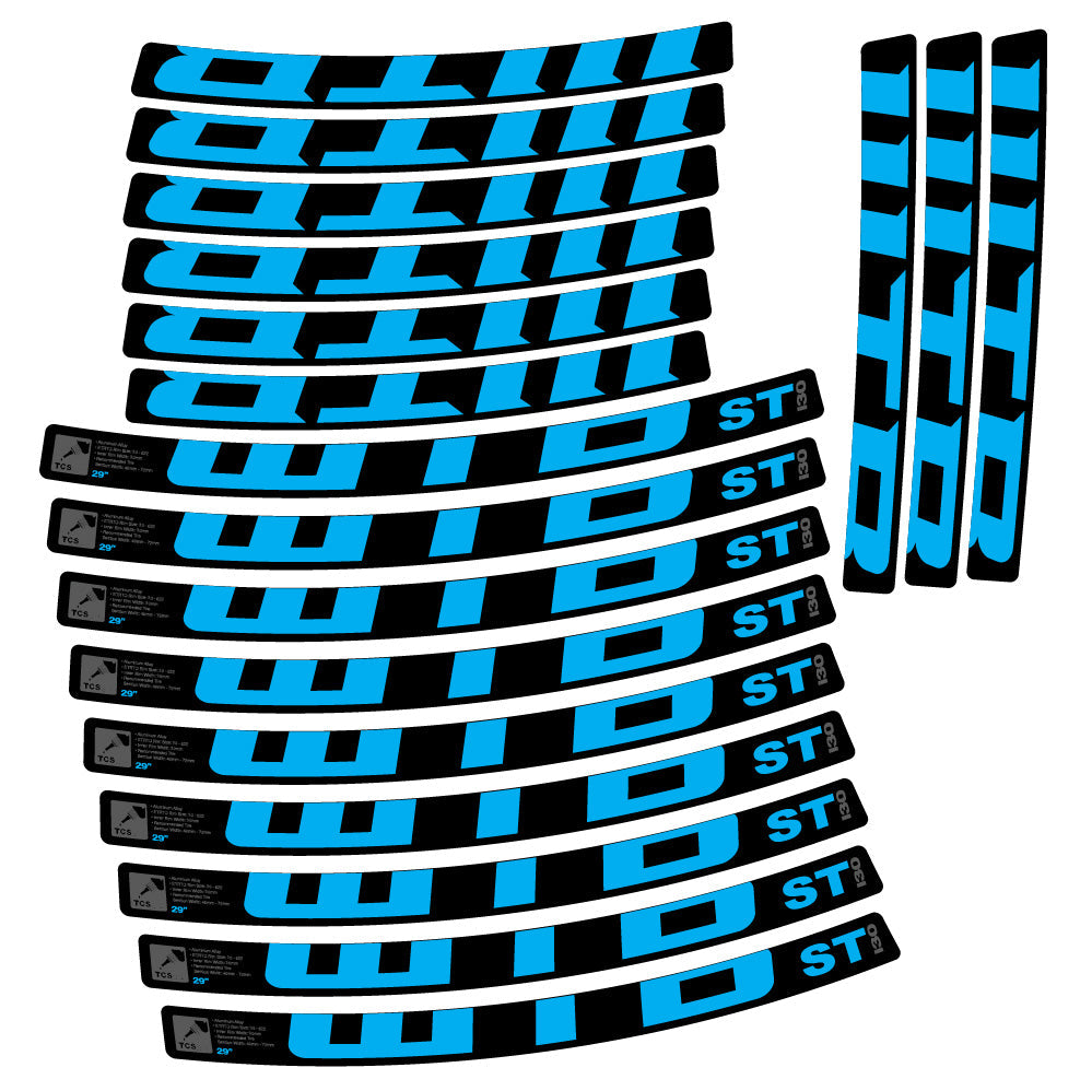 Autocollant WTB ST i30, Roues VTT 29, Autocollant Vélo vinyle