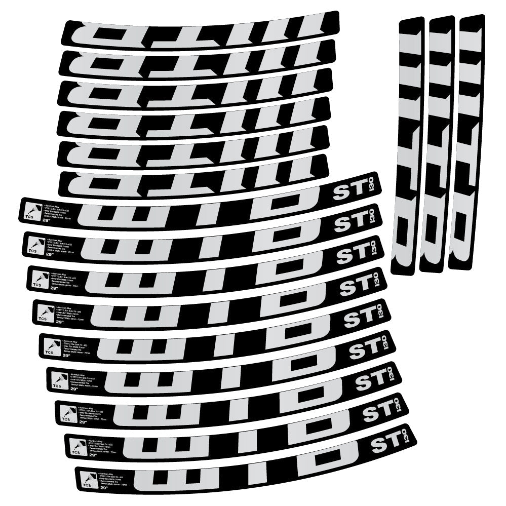 Autocollant WTB ST i30, Roues VTT 29, Autocollant Vélo vinyle