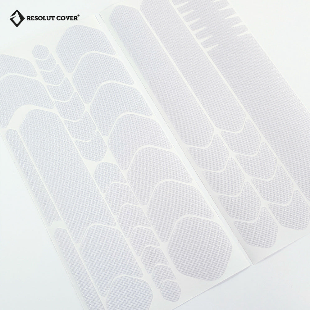 Autocollant Resolut Cover®, Cadre Protection, Autocollant Vélo vinyle 