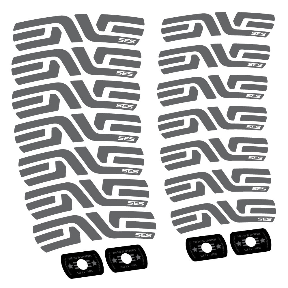 Autocollant Enve SES 3.4 2016-2020 Track Brake, Roues Route 20+24mm, Autocollant Vélo vinyle