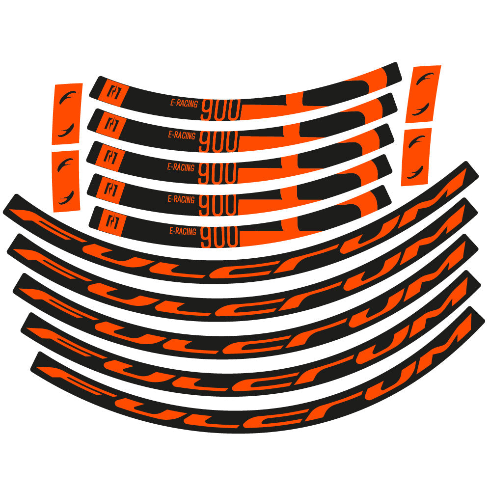 Autocollant Fulcrum Racing 900, Roues Route 22mm, Autocollant Vélo vinyle