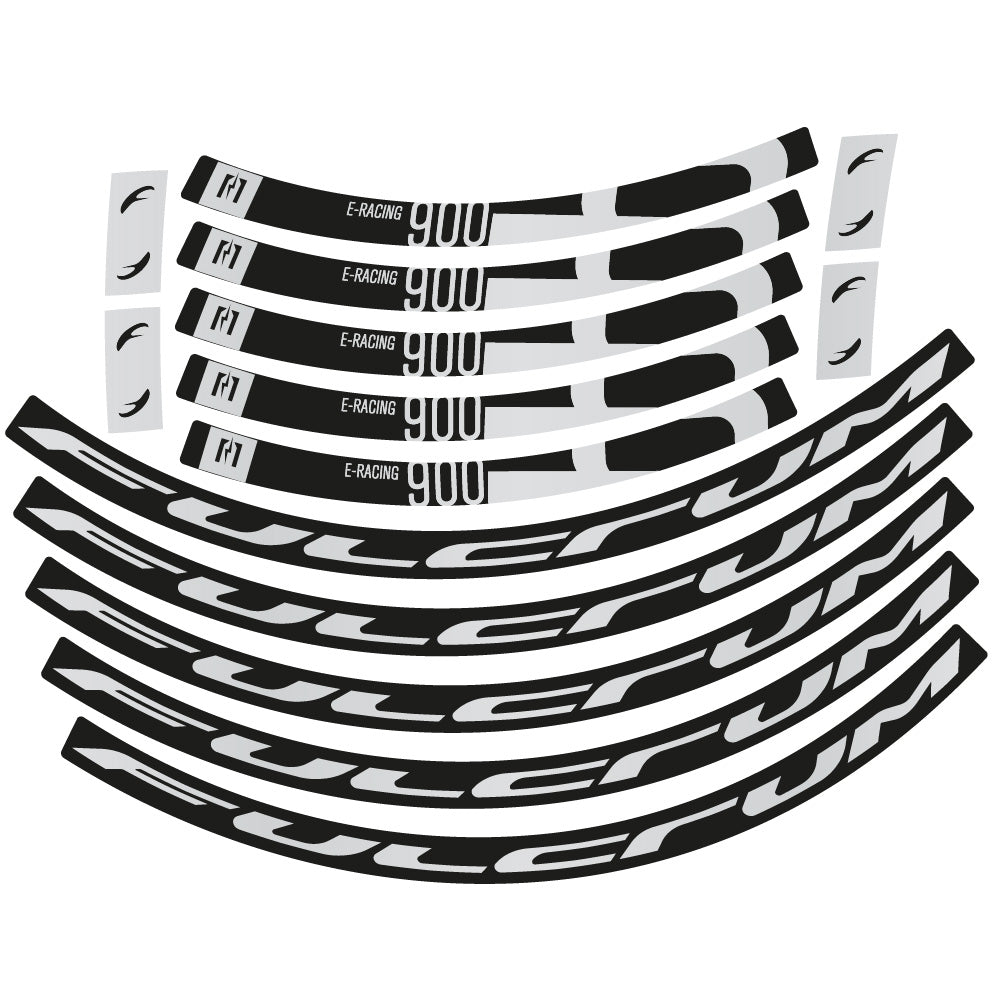Autocollant Fulcrum Racing 900, Roues Route 22mm, Autocollant Vélo vinyle