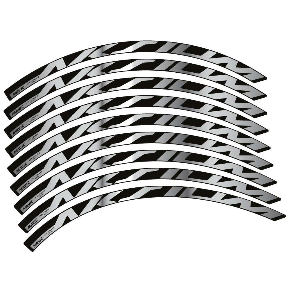 Autocollant Mavic Aksium Disc, Roues Route 22mm, Autocollant Vinyle