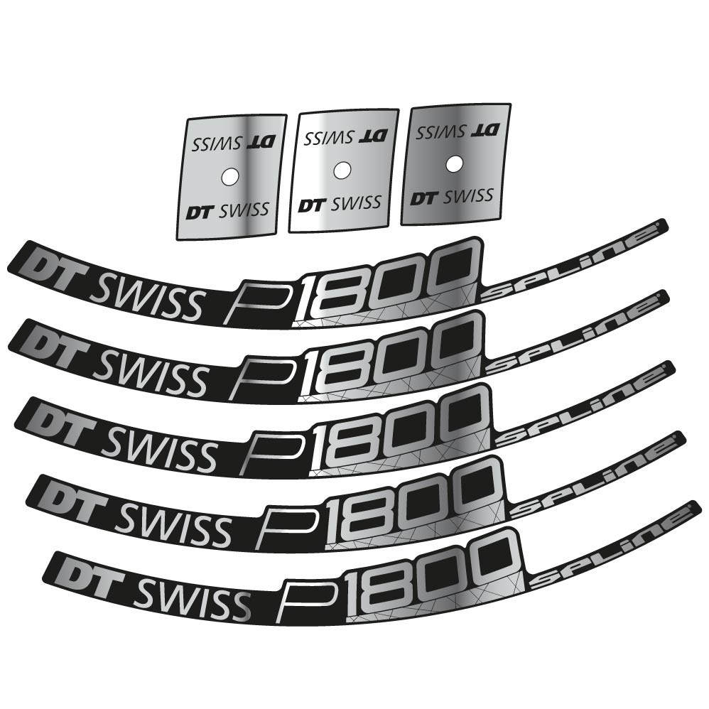Autocollant DT Swiss P1800 32 Disc, Roues Route 32mm, Autocollant Vélo vinyle