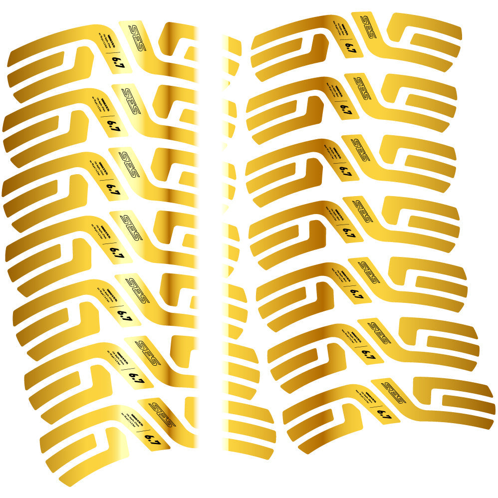 Autocollant Enve Ses 6.7, Profil Roues Route 60 &amp; 67mm, Autocollant Vinyle