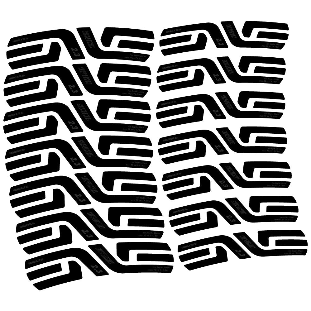 Autocollant Enve Ses 2.3, Profil Roues Route 28 &amp; 32mm, Autocollant Vinyle