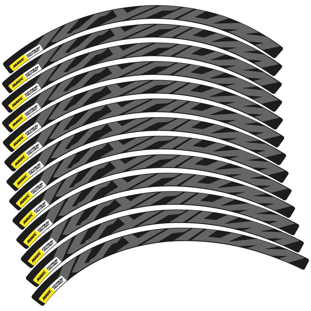 Autocollant Mavic Ksyrium Disc, Roues Route 30mm, Autocollant Vélo vinyle