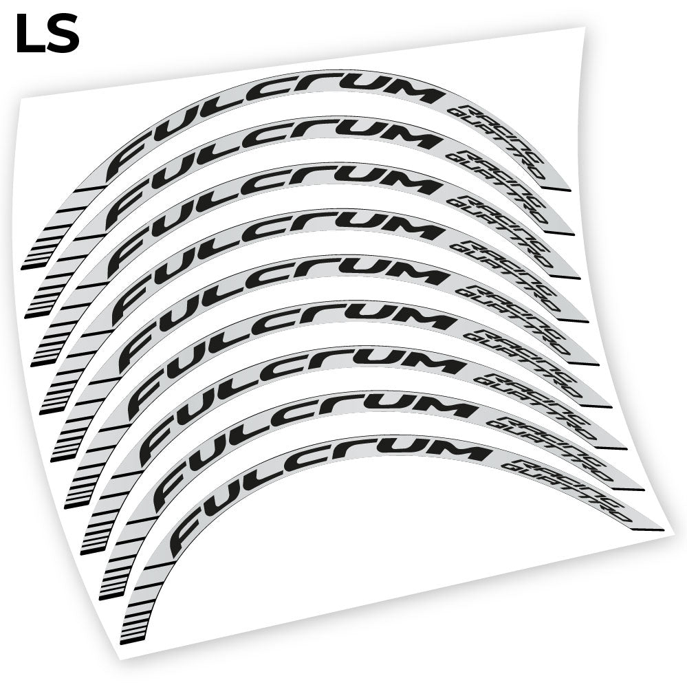 Autocollant Fulcrum Racing Quattro, route Mountain Wheel Vélos, autocollant vinyle