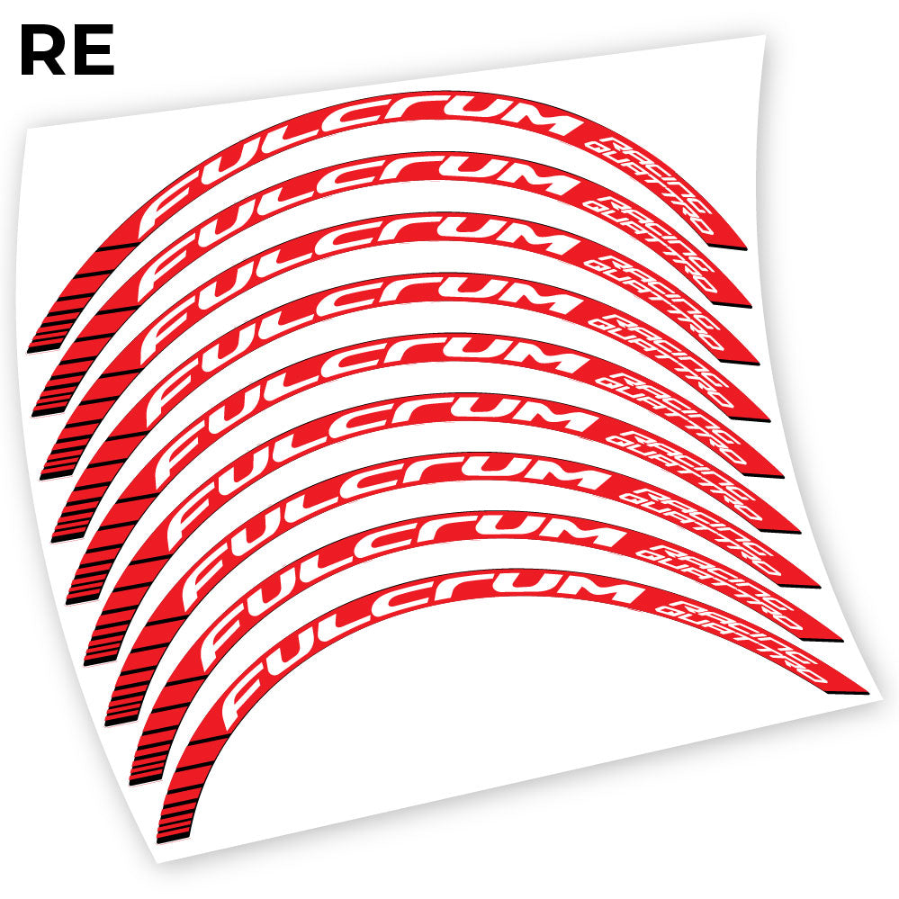 Autocollant Fulcrum Racing Quattro, route Mountain Wheel Vélos, autocollant vinyle