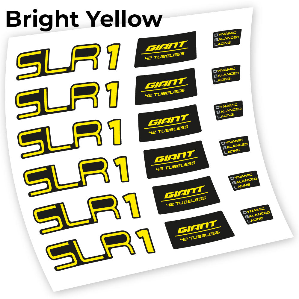 Autocollant Giant SLR 1 42 vinyle autocollant