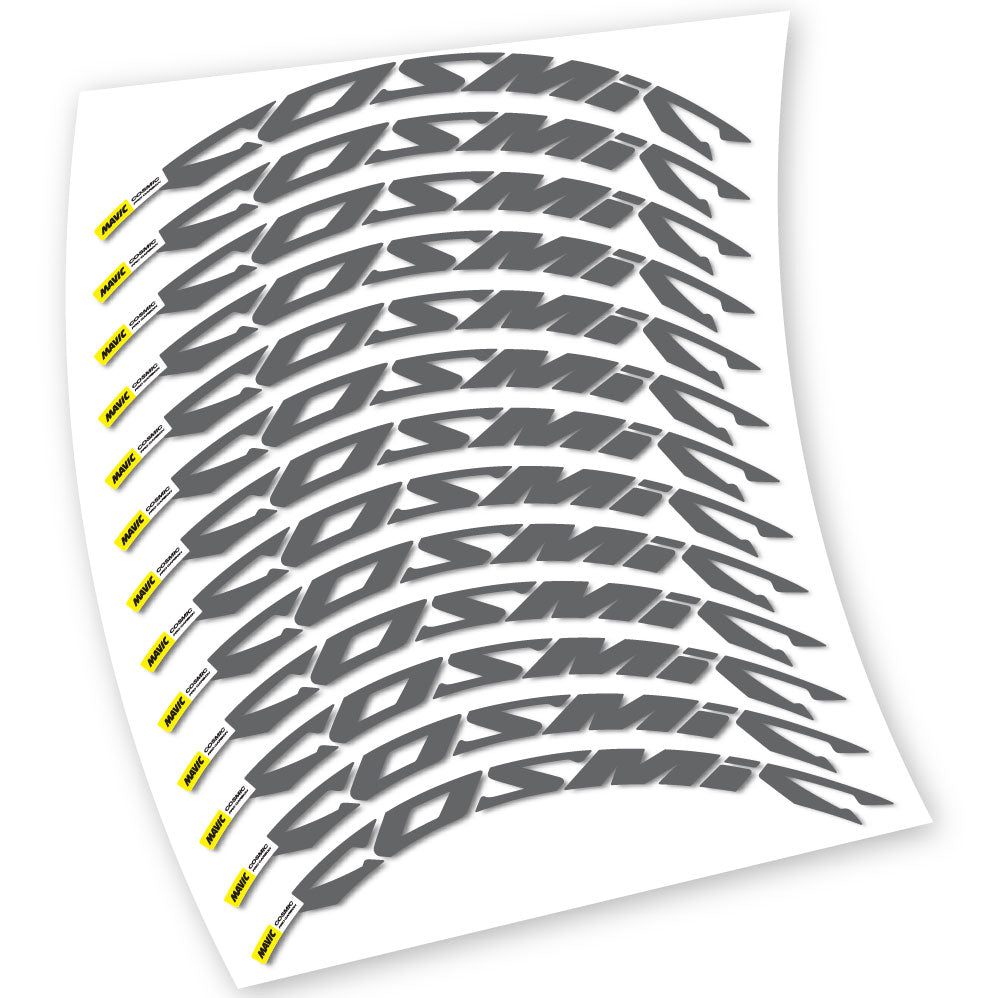 Autocollant Roues Route, Mavic Cosmic Pro Carbon 2019, Autocollant Vélo Vinyle