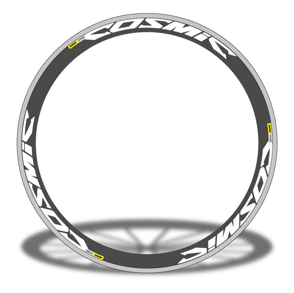Autocollant Roues Route, Mavic Cosmic Pro Carbon 2019, Autocollant Vélo Vinyle