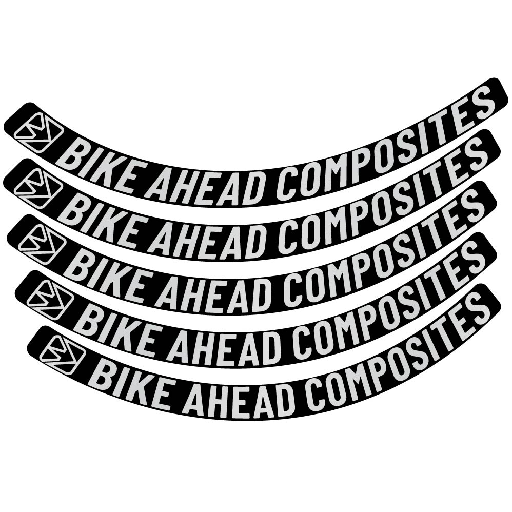 Autocollant VéloAhead Composites Biturbo Aero 2022, Roues Route 48.5mm, Autocollant Vélo vinyle