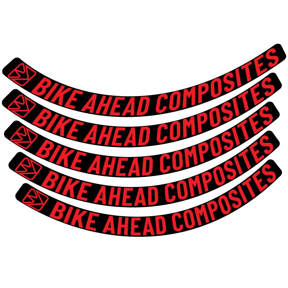Autocollant VéloAhead Composites Biturbo Aero 2022, Roues Route 48.5mm, Autocollant Vélo vinyle