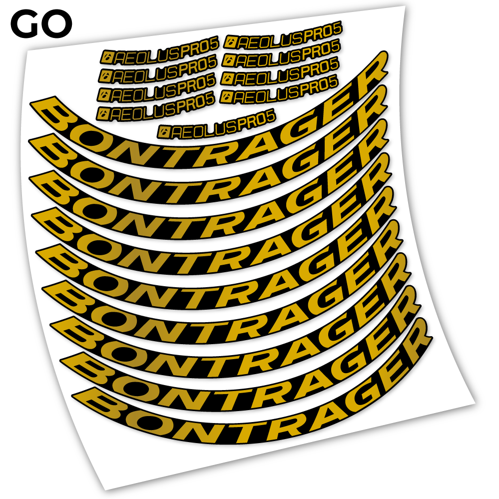 Autocollant, Bontrager Aeolous Pro 5 Disc, Roues Route 50mm Vélos Vinyle sticker