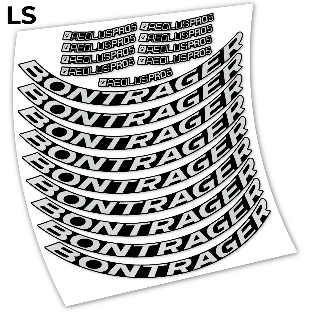 Autocollant, Bontrager Aeolous Pro 5 Disc, Roues Route 50mm Vélos Vinyle sticker