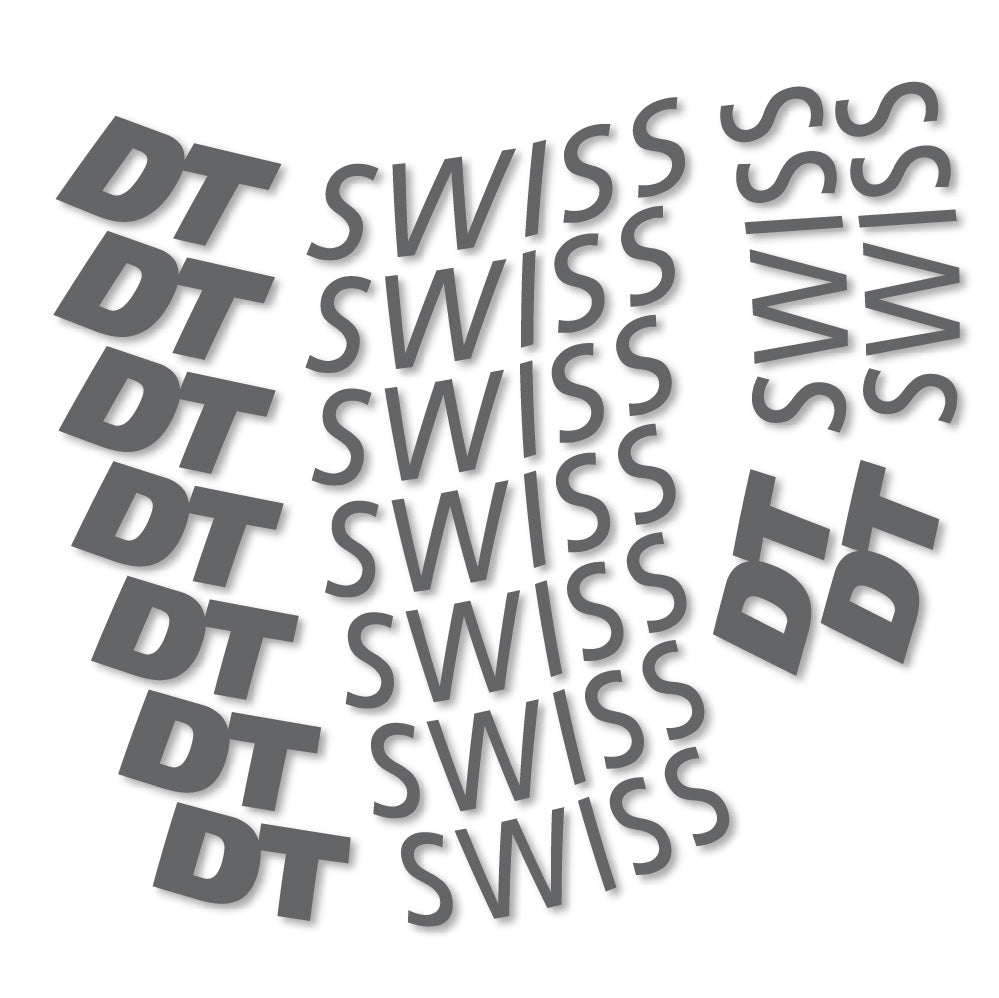 Autocollant DT Swiss, Roues Route 50mm, Autocollant Vélo vinyle