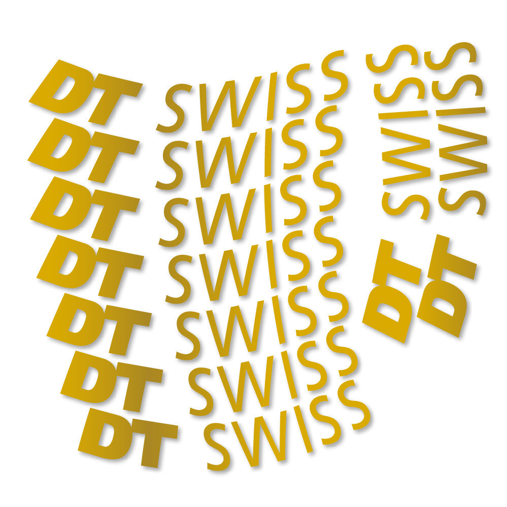 Autocollant DT Swiss, Roues Route 50mm, Autocollant Vélo vinyle
