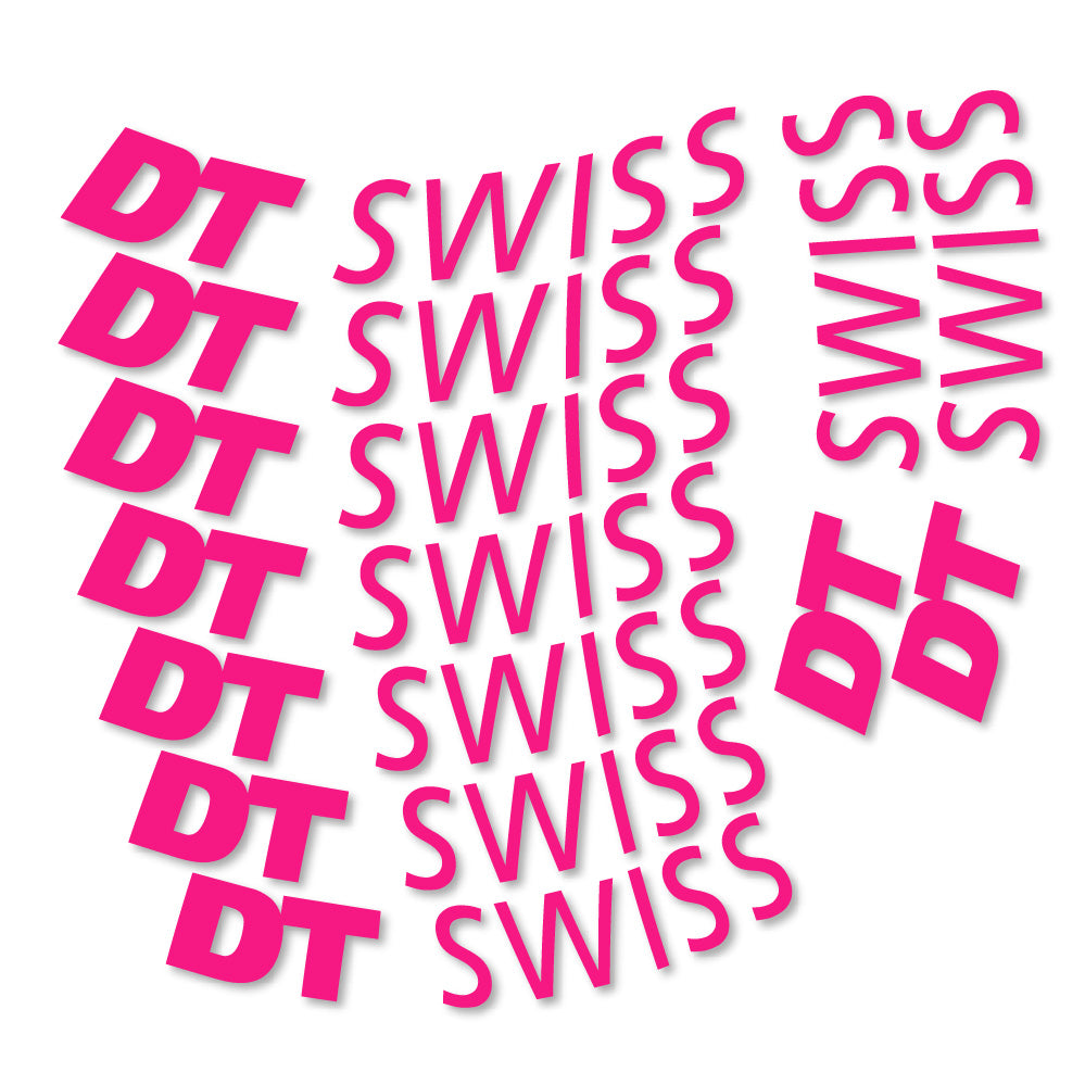 Autocollant DT Swiss, Roues Route 50mm, Autocollant Vélo vinyle