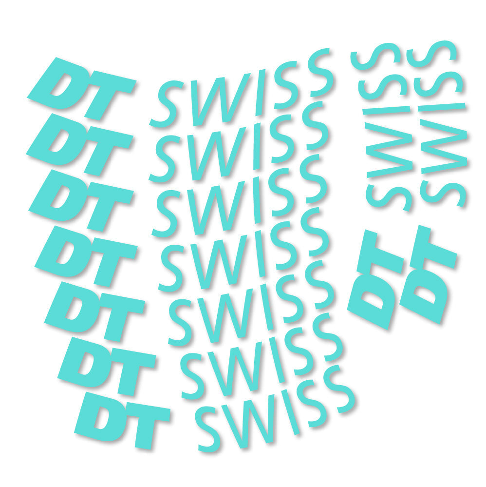 Autocollant DT Swiss, Roues Route 50mm, Autocollant Vélo vinyle
