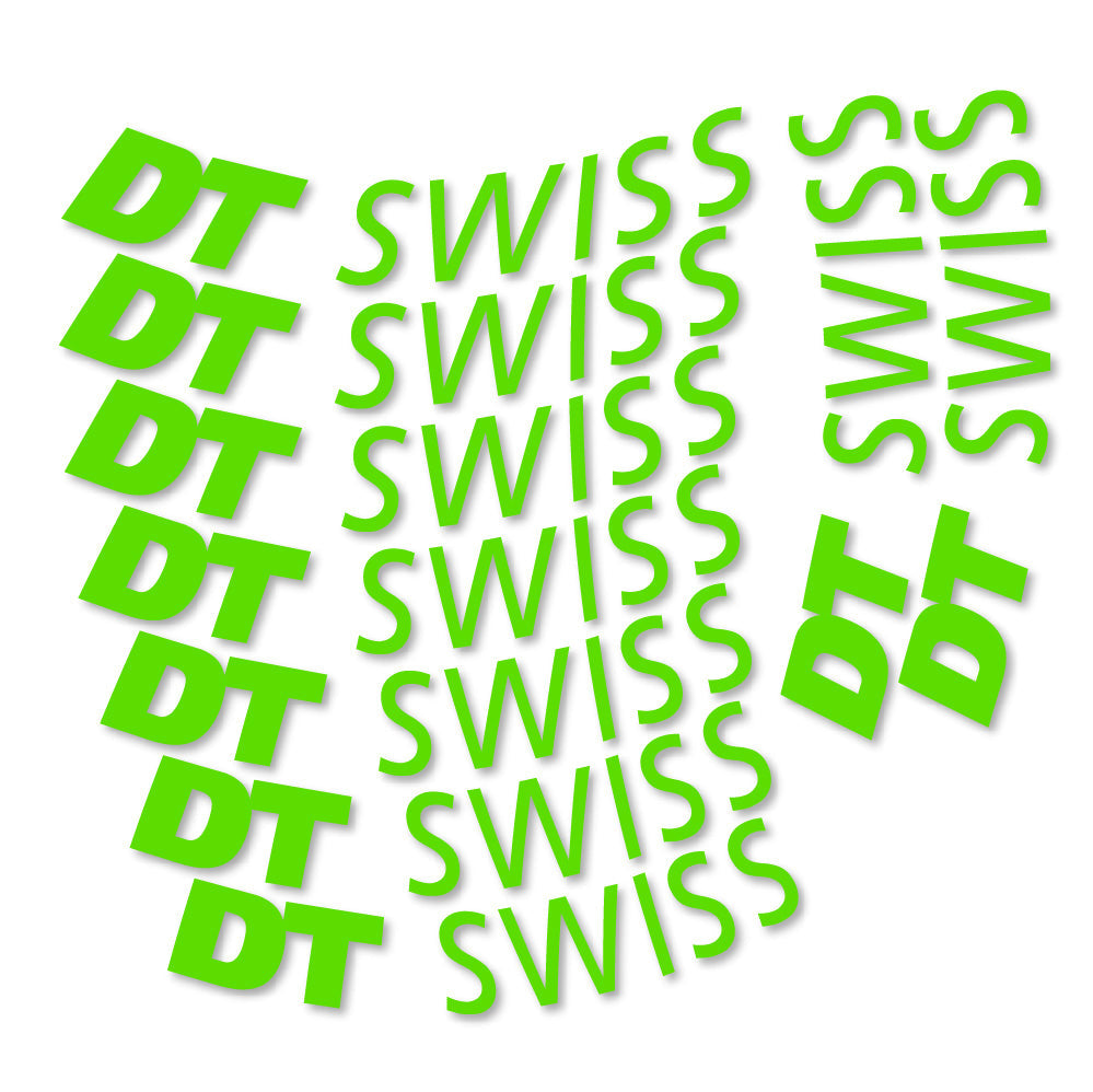 Autocollant DT Swiss, Roues Route 50mm, Autocollant Vélo vinyle