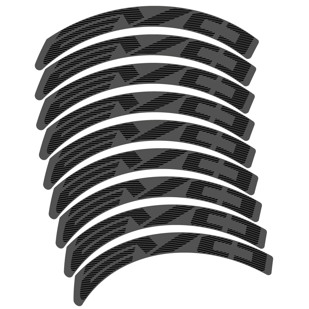 Autocollant Evo, Roues Route 50 mm, Autocollant Vélo vinyle