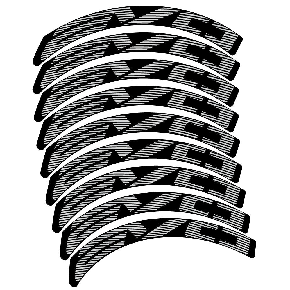 Autocollant Evo, Roues Route 50 mm, Autocollant Vélo vinyle