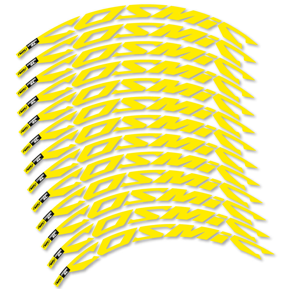 Autocollant Mavic Cosmic SL, Roues Route 50mm, Autocollant vélo vinyle