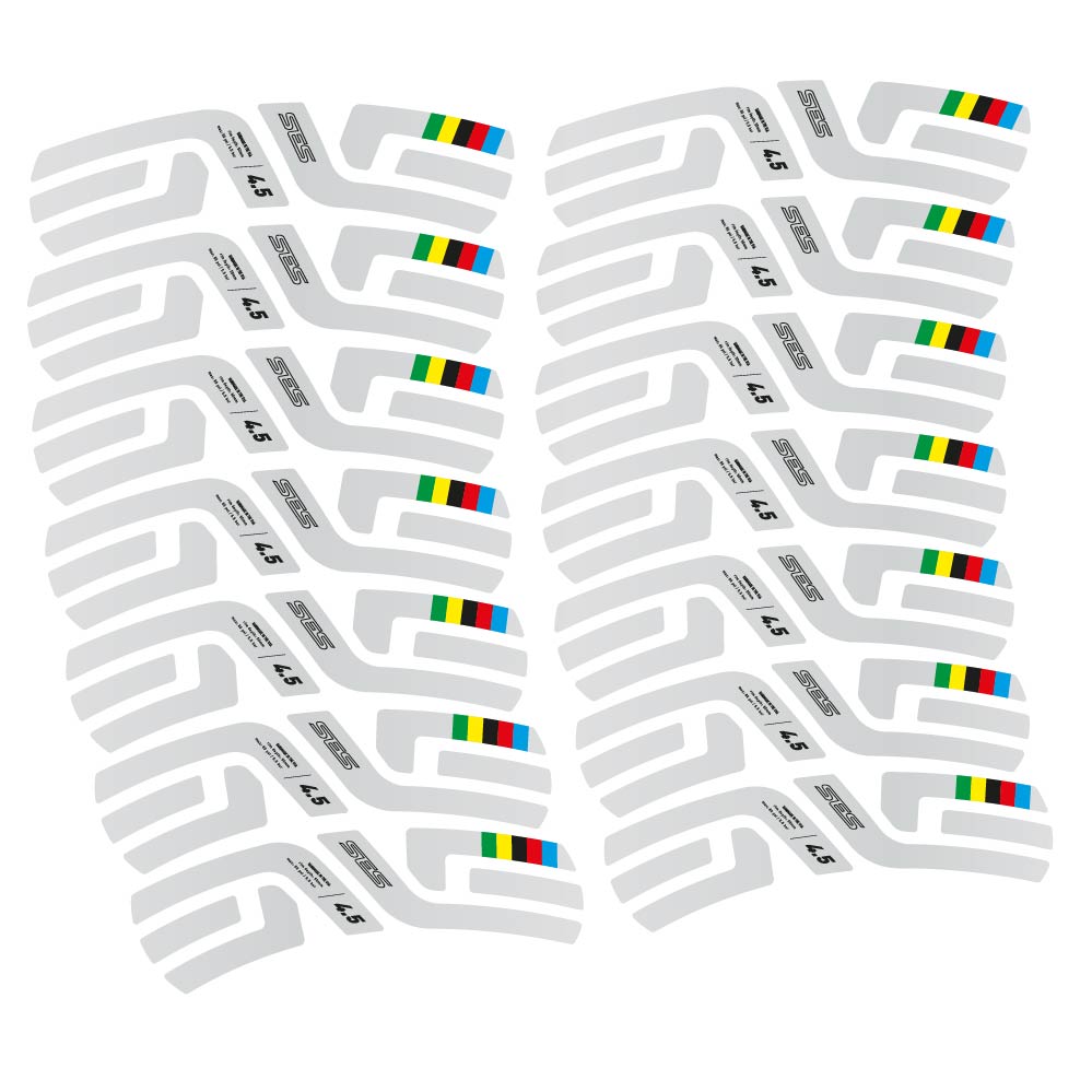 Autocollant Enve SES 4.5 World Cup Uci, Roues Route 52mm, Autocollant Vélo vinyle