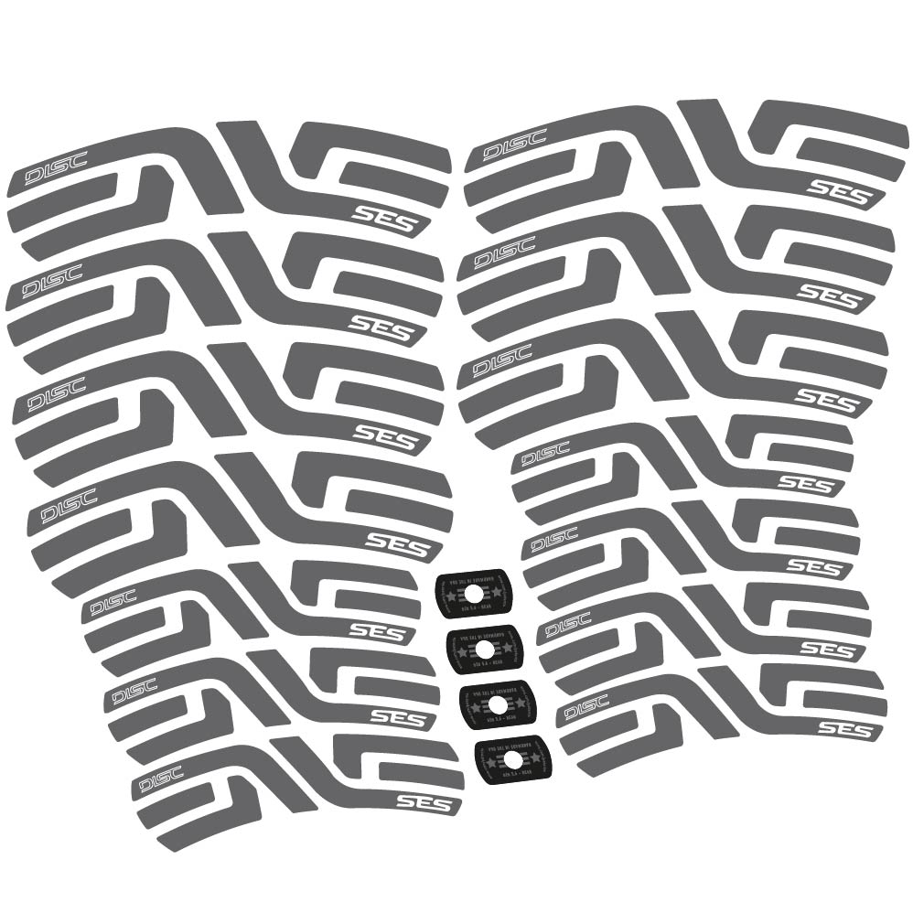 Autocollant Enve SES, Roues Route 55+65mm, Autocollant Vélo vinyle