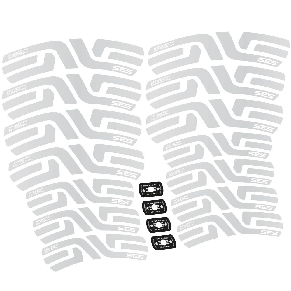 Autocollant Enve SES, Roues Route 55+65mm, Autocollant Vélo vinyle