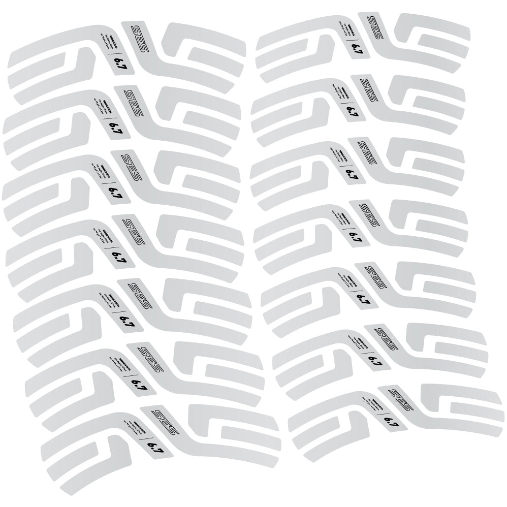 Autocollant Enve Ses 6.7, Profil Roues Route 60 &amp; 67mm, Autocollant Vinyle
