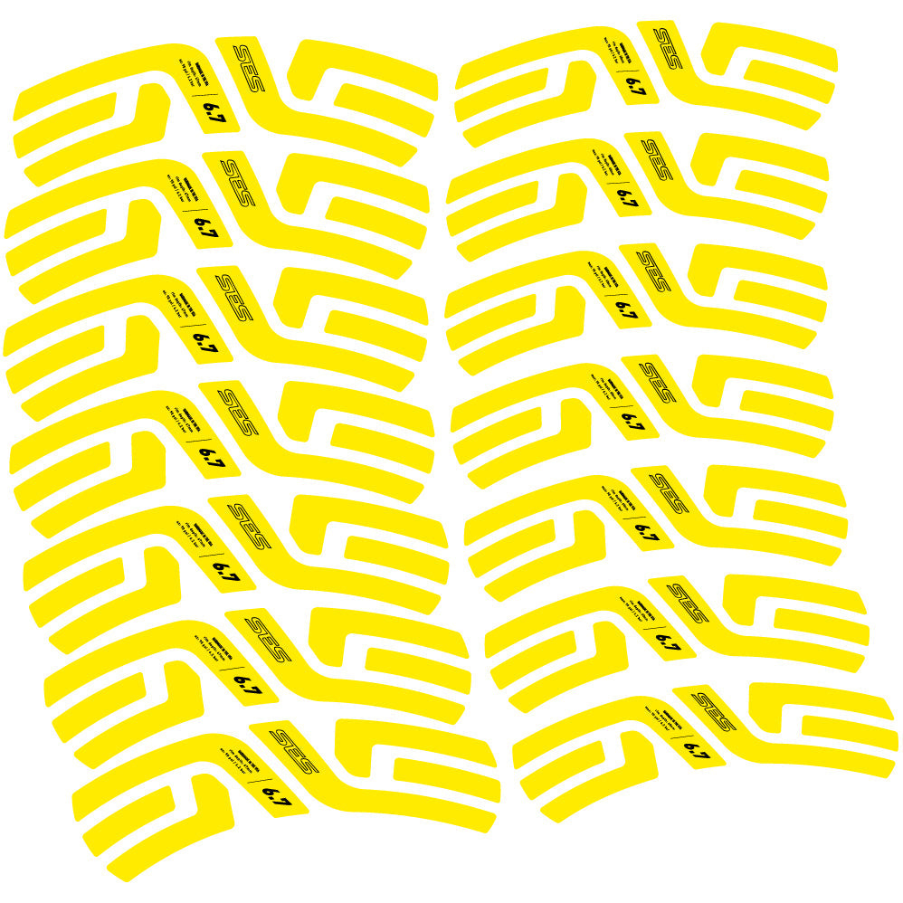 Autocollant Enve Ses 6.7, Profil Roues Route 60 &amp; 67mm, Autocollant Vinyle
