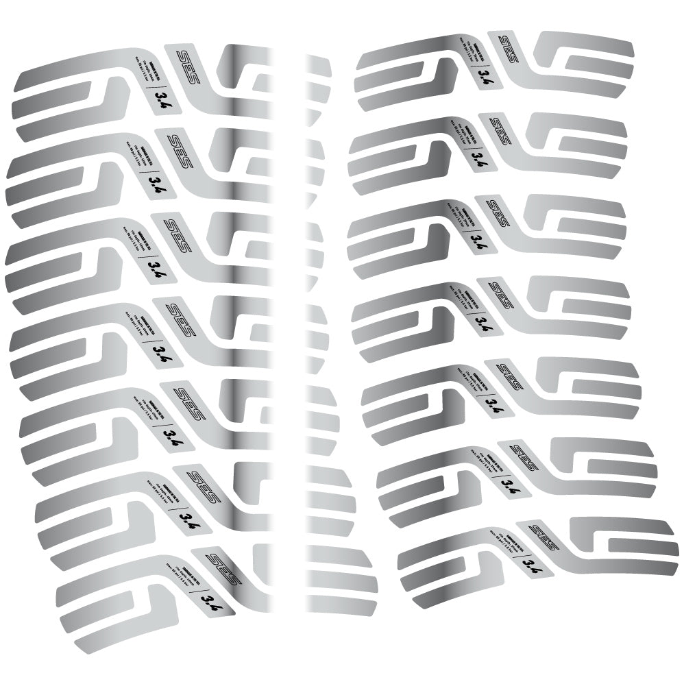 Autocollant Enve Ses 3.4 2022, Profil Roues Route 38 &amp; 42mm, Autocollant Vinyle