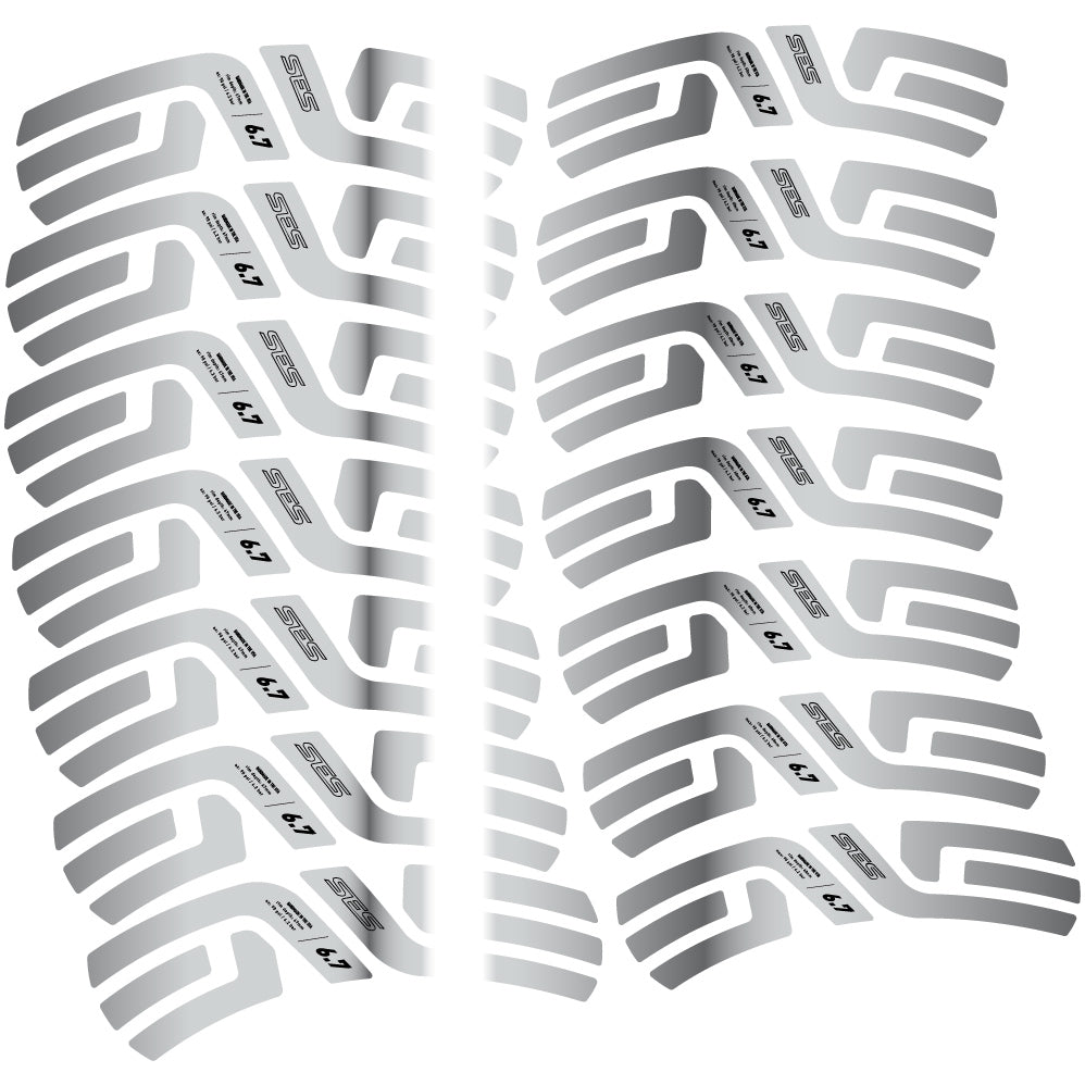 Autocollant Enve Ses 6.7, Profil Roues Route 60 &amp; 67mm, Autocollant Vinyle