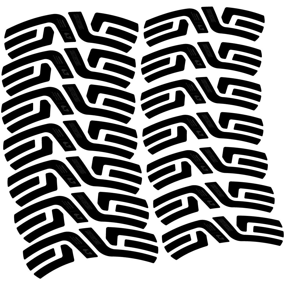 Autocollant Enve Ses 6.7, Profil Roues Route 60 &amp; 67mm, Autocollant Vinyle