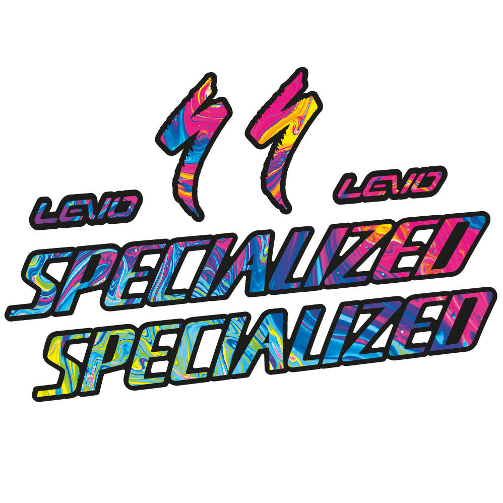 Autocollant Specialized Levo Comp Carbon Alloy 2022, Cadre, Vélo vinyle sticker