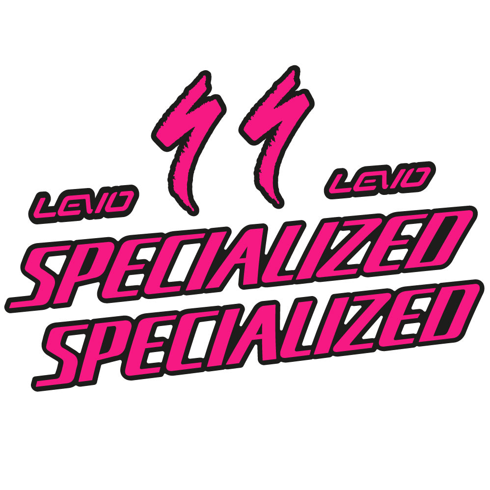Autocollant Specialized Levo Comp Carbon Alloy 2022, Cadre, Vélo vinyle sticker