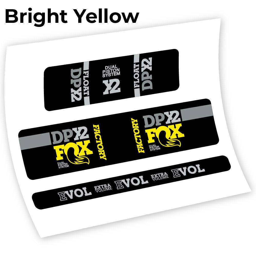 Autocollant Fox DPX2 2018, Amortisseur, autocollant vinyle 10 €