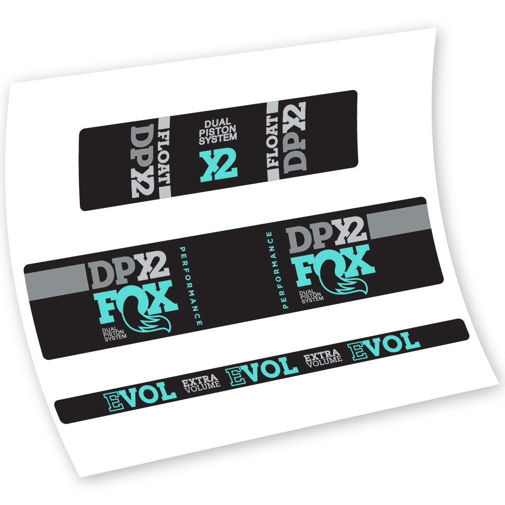 Autocollant Amortisseur Fox Float DPX2 Performance, Vélo Vinyle sticker