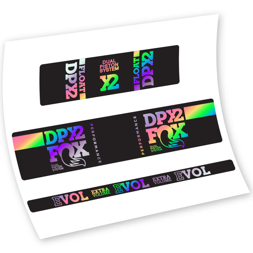 Autocollant Amortisseur Fox Float DPX2 Performance, Vélo Vinyle sticker