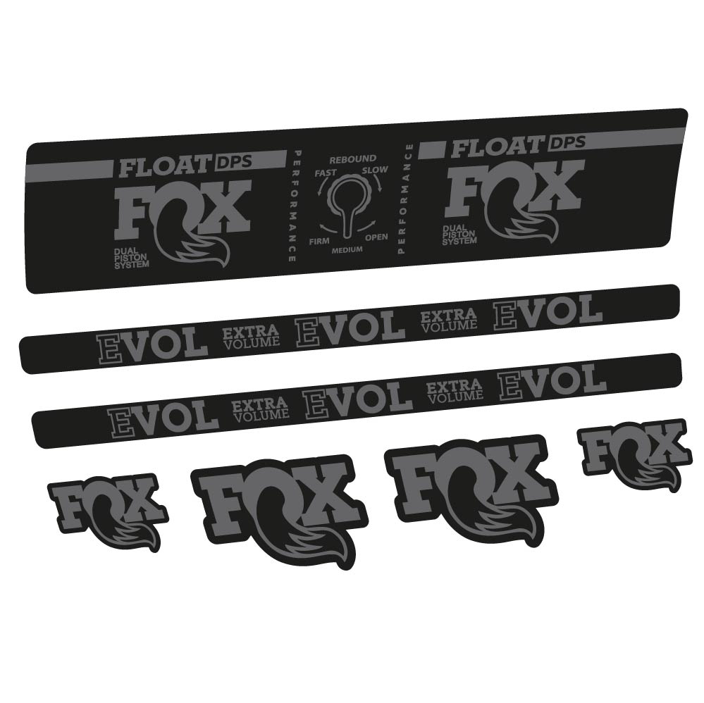 Autocollant Fox Float DPS Performance, Amortisseur, Vélo vinyle sticker